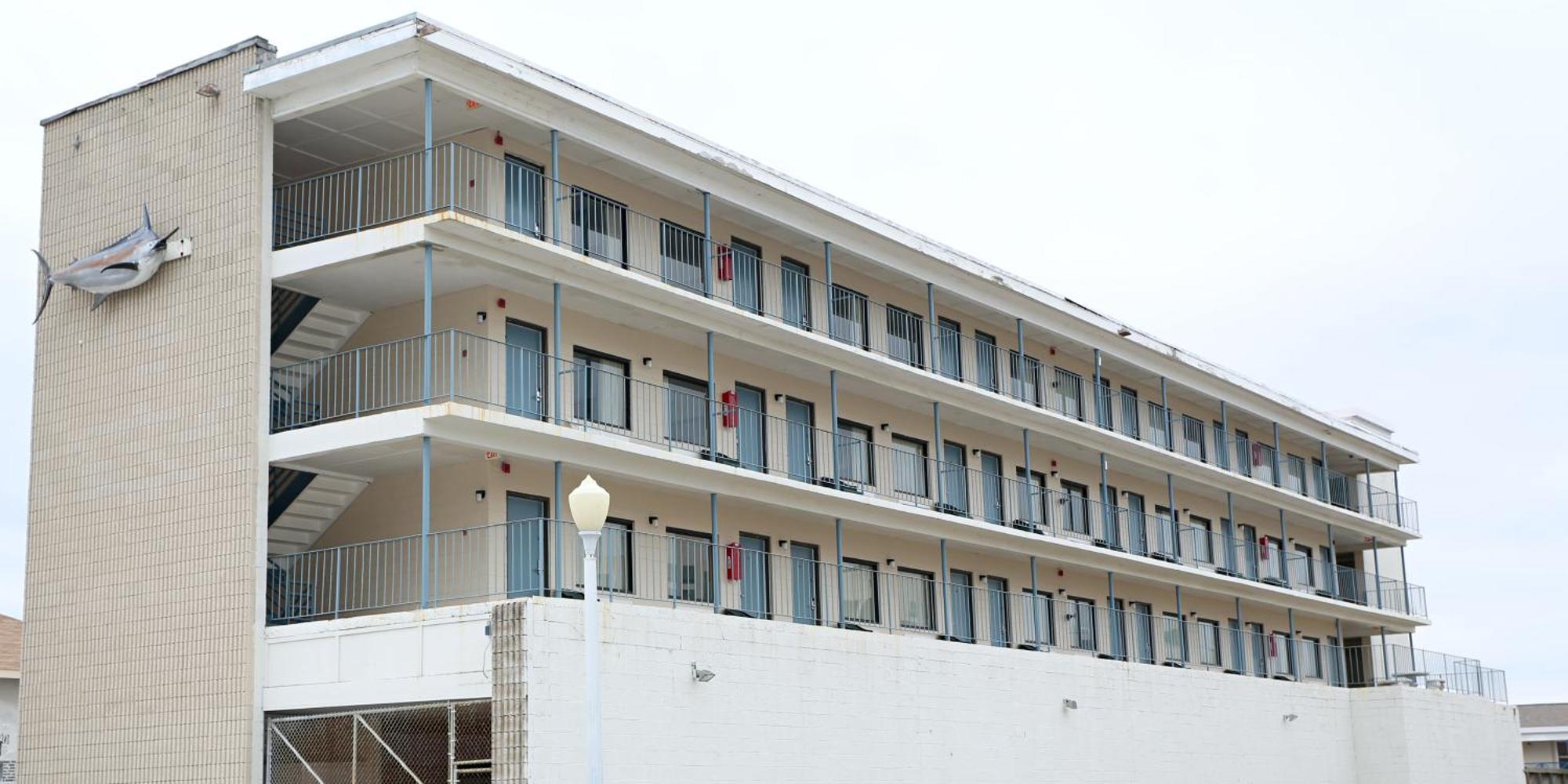 Blue Marlin Motel Virginia Beach Exterior foto